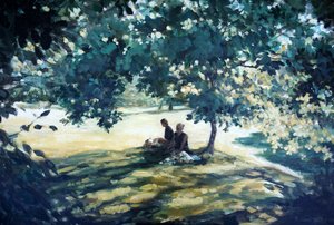 Čaj na zahradě od Richard Willis