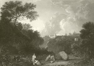 Vila Maecenas v Tivoli od Richard Wilson