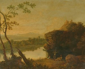 Údolí Ller, Severní Wales od Richard Wilson