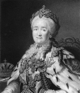 Císařovna Kateřina Veliká Ruska, 1836.