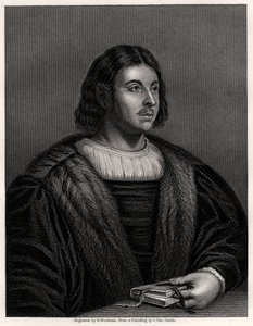 Giovanni Boccaccio , italský spisovatel a básník, 19. století.