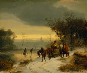 Zimní krajina od Richard Zimmerman