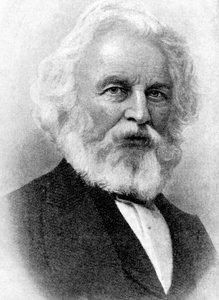 Henry W. Longfellow, básník Nové Anglie, 1923.