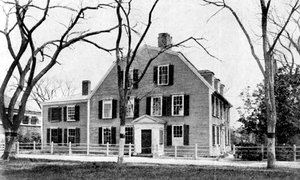 Dům Olivera Wendella Holmese v Cambridge, Mass., U.S.A., 1923.