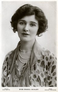 Mabel Sealby, britská herečka, 1900-c1910.