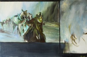 After Open Range, 2015 (akvarel)