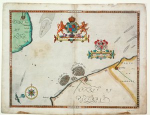 Z Doveru do Sandwiche a z Blacknerse do Gravelines - Španělská armáda a anglická flotila u Calais, cca 1590 (rukopis)