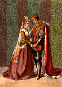 Jindřich V., anglický král, dvořící se Kateřině z Valois, V. dějství, scéna II, 