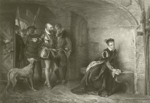 Princezna Alžběta ve věži od Robert Alexander Hillingford
