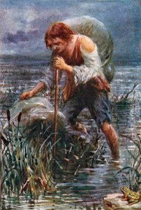 The Slough of Despond (barevná litografie)