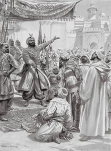 Rodokmen El-Moizz (litografie) od Robert Ambrose Dudley