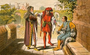 Warwick. „Buďme první, kdo pozdraví našeho právoplatného panovníka“ od Robert Ambrose Dudley