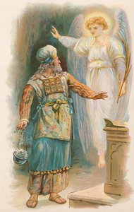 Zacharius a anděl od Robert Ambrose Dudley