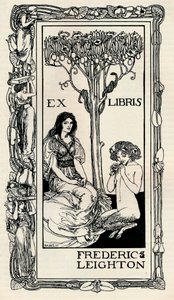 A Bookplate, 1894, 1894 od Robert Anning Bell