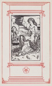 Ilustrace k anglickým textům (litho) od Robert Anning Bell