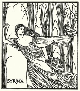 Ilustrace k básním od Johna Keatse (litho) od Robert Anning Bell