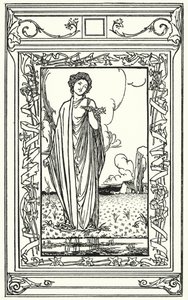 Ilustrace k básním od Johna Keatse (litho) od Robert Anning Bell