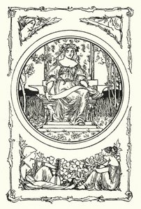 Ilustrace k básním od Johna Keatse (litho) od Robert Anning Bell