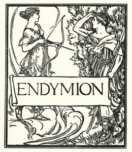Ilustrace k básním od Johna Keatse: Endymion (litho) od Robert Anning Bell