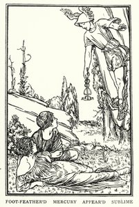 Ilustrace k básním od Johna Keatse: Endymion (litho) od Robert Anning Bell
