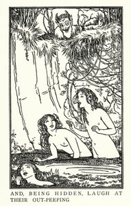 Ilustrace k básním od Johna Keatse: Endymion (litho) od Robert Anning Bell