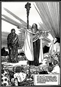 Ilustrace pro The Oltar Book, 1892, 1897 od Robert Anning Bell