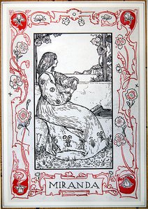 Miranda, ze Shakespearových hrdinek od Anny Murphy Jamesonové od Robert Anning Bell