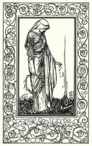 Shelley: Adonais (litografie) od Robert Anning Bell