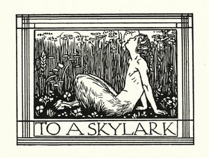 Shelley: Skřivánkovi (litografie) od Robert Anning Bell
