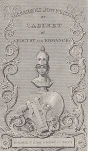 Vizitka za literární suvenýr, 19. století. od Robert Baker