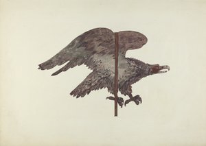 Letící orel korouhvička od Robert Barton
