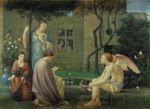 Reading of Love, He Being By, 1874