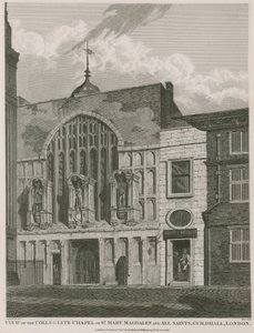 Pohled na Collegiate Chapel of St Mary Magdalen and All Saint