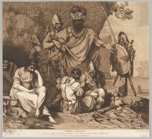 Pohřeb vojáků z filmu Život a smrt vojáka, 1. května 1781.