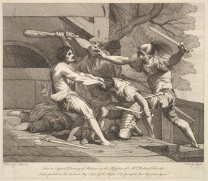Storming a Banditti Stronghold, 1. května 1782.