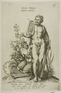Herkules, deska 16 z Parnasu Biceps od Robert Boissard