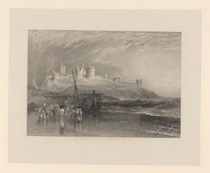 Hrad Dunstanburgh, Northumberland