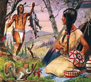 Hiawatha a Minnehaha