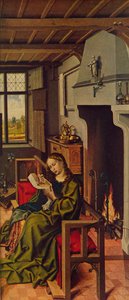 Oltářní obraz Křídlo Santa Barbara, 1438, c1934 od Robert Campin