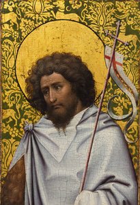 Jana Křtitele, c. 1410. od Robert Campin