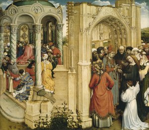 Svatba Marie a Josefa, kolem roku 1420