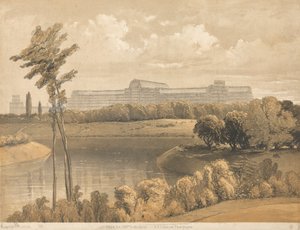 Křišťálový palác z nádrže, Sydenham od Robert Carrick