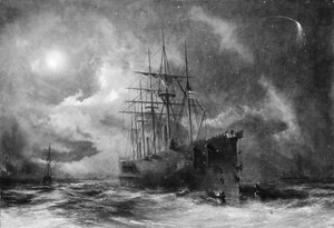 Grappling for the Lost Cable, ca. 1866.