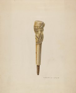 Hůlková hlava nebo rukojeť od Robert Clark