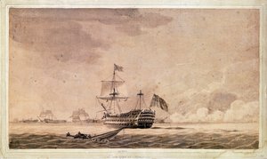 Britská loď Queen, 1. června od Robert Cleveley