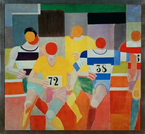 Běžci od Robert Delaunay