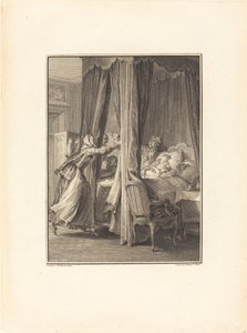 Juliina smrt od Robert Delaunay after Jean Michel Moreau