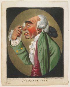 Znalec, z knihy hlav, 1795 od Robert Dighton