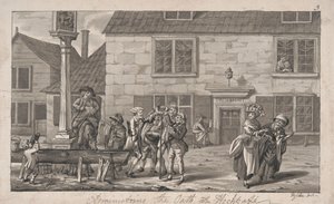 Správa přísahy v Highgate od Robert Dighton