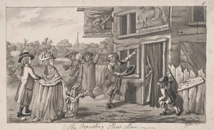 The Traveling Show Man od Robert Dighton